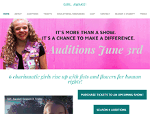 Tablet Screenshot of girlawake.com